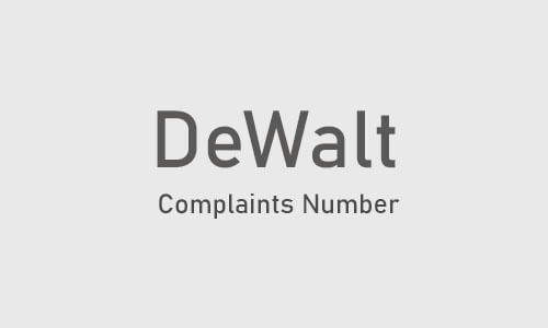 dewalt complaints